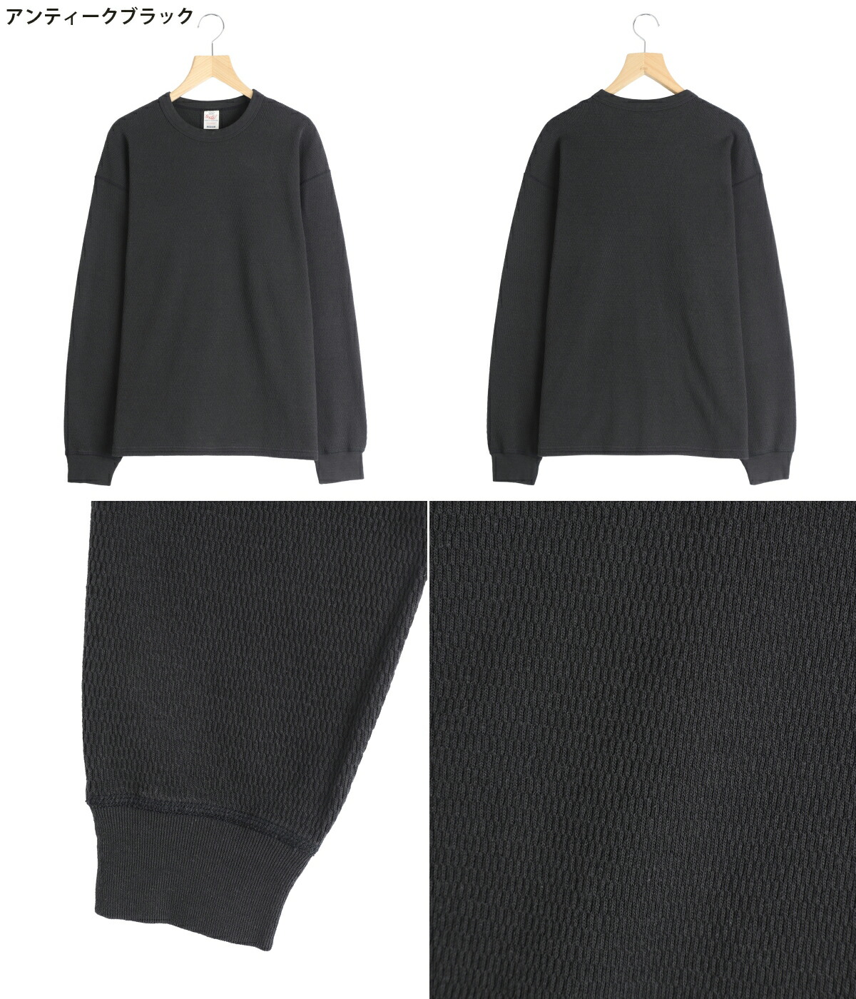 GOLD / ゴールド ： LIGHT THERMAL REGULAR L/S T-SHIRT 全3色 26A