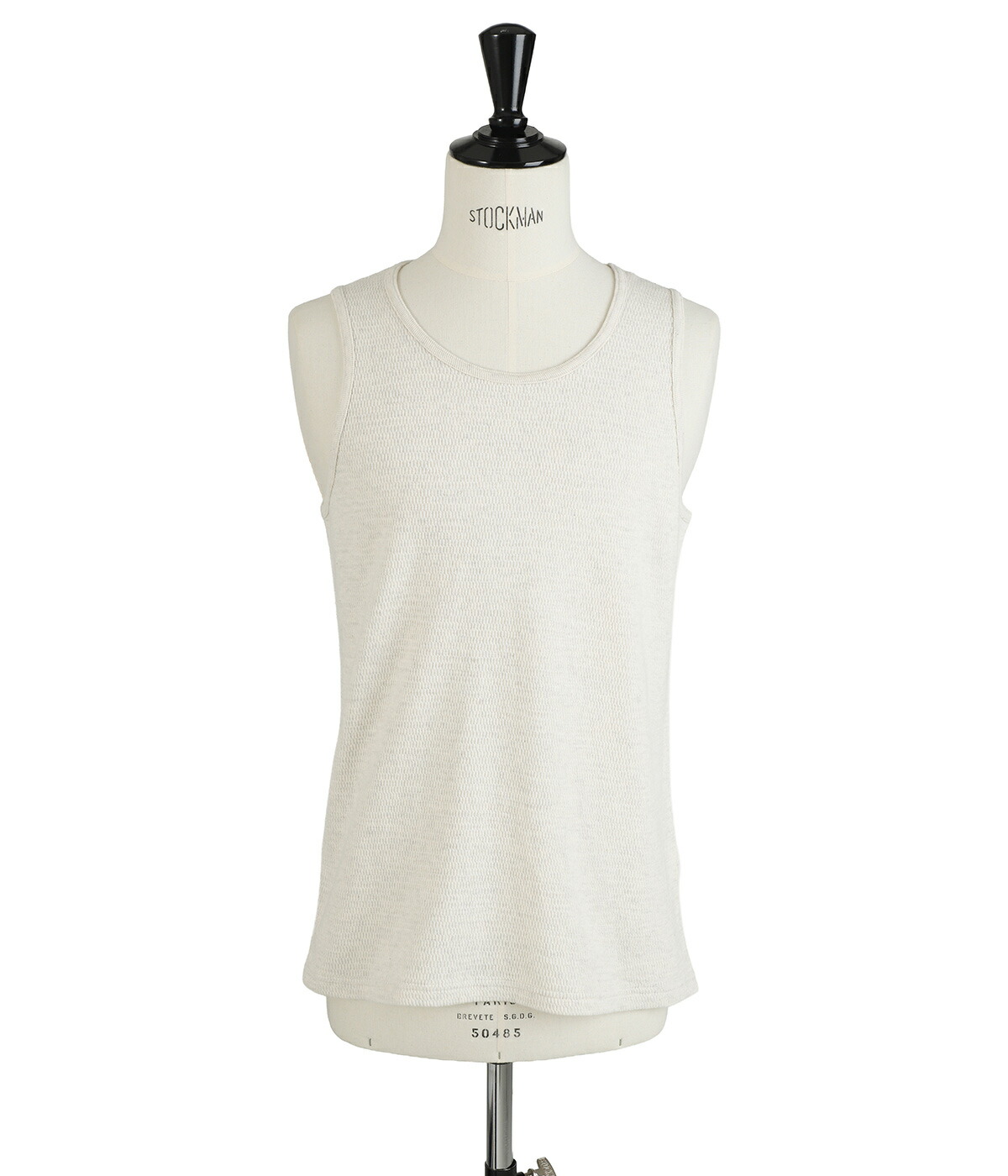 GO ONLY NOW ホワイトタンクトップ GOLD / ゴールド ： LIGHT THERMAL TANK TOP 全3色 26A-GL79663