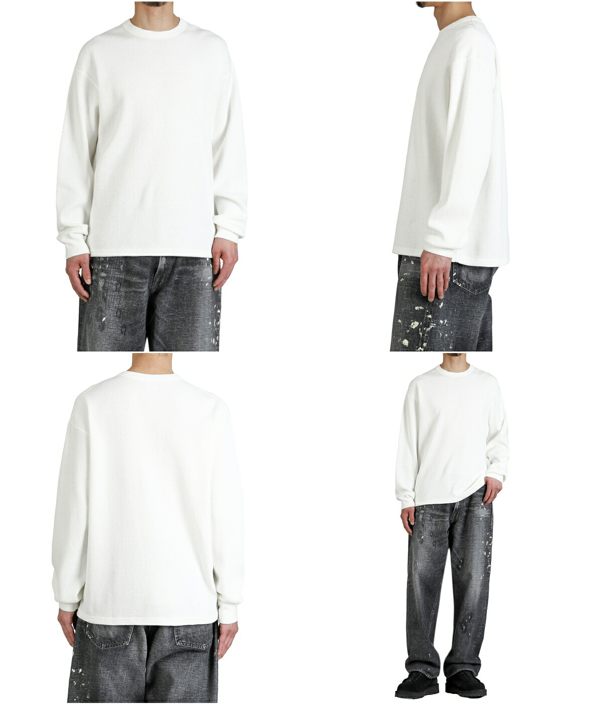 GOLD / ゴールド ： LIGHT THERMAL REGULAR L/S T-SHIRT 全3色 26A