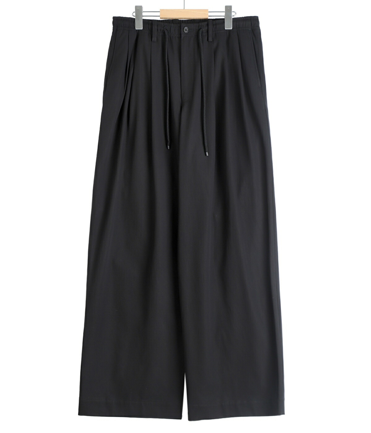 markaware（マーカウェア） ： TRIPLE PLEATED EASY TROUSERS -ORGANIC
