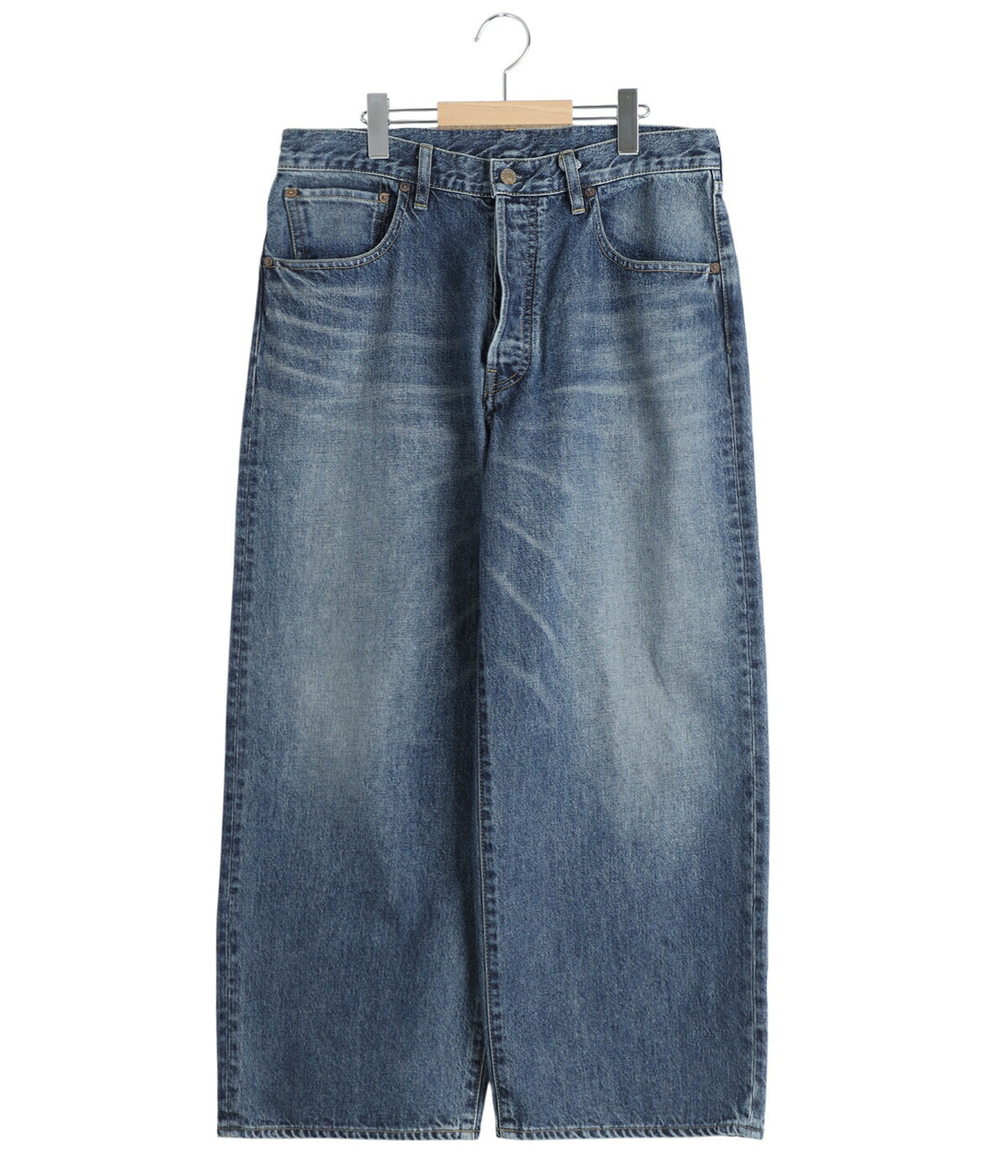 MINEDENIM（マインデニム） ： S.Wide Straight Cropped 5pocket USD