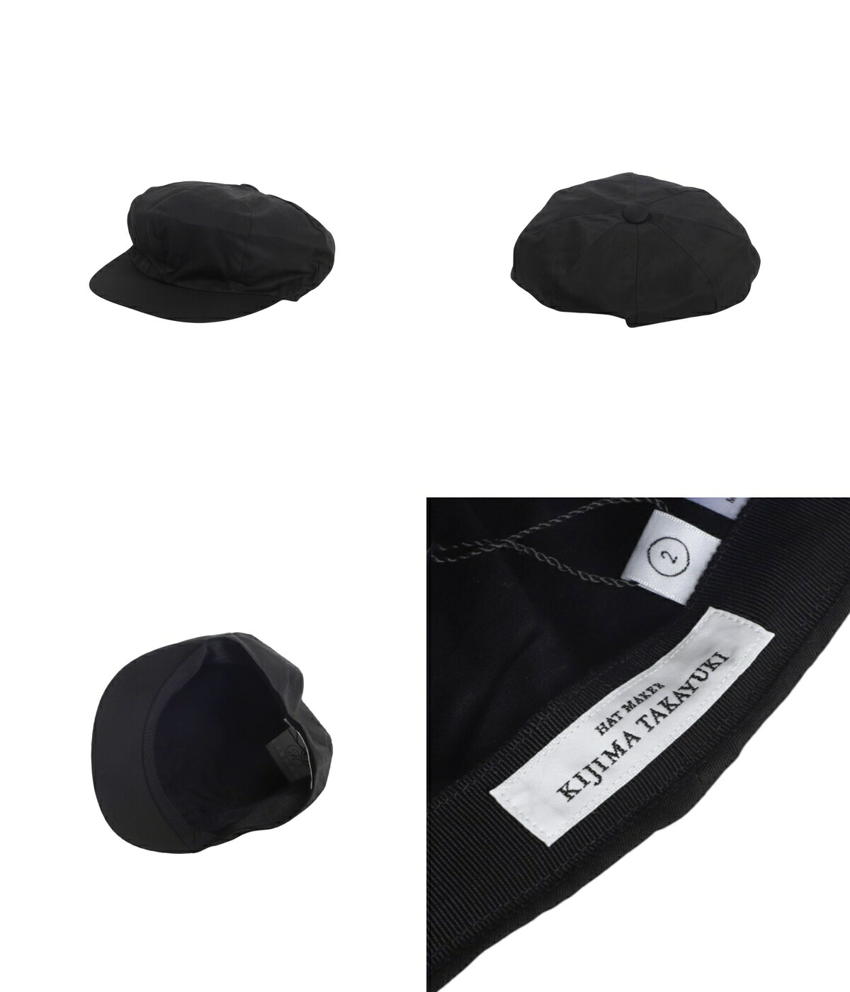 帽子 kijima takayuki big casquette archive KIJIMA TAKAYUKI（キジマタカユキ） KIJIMA TAKAYUKI / キジマ
