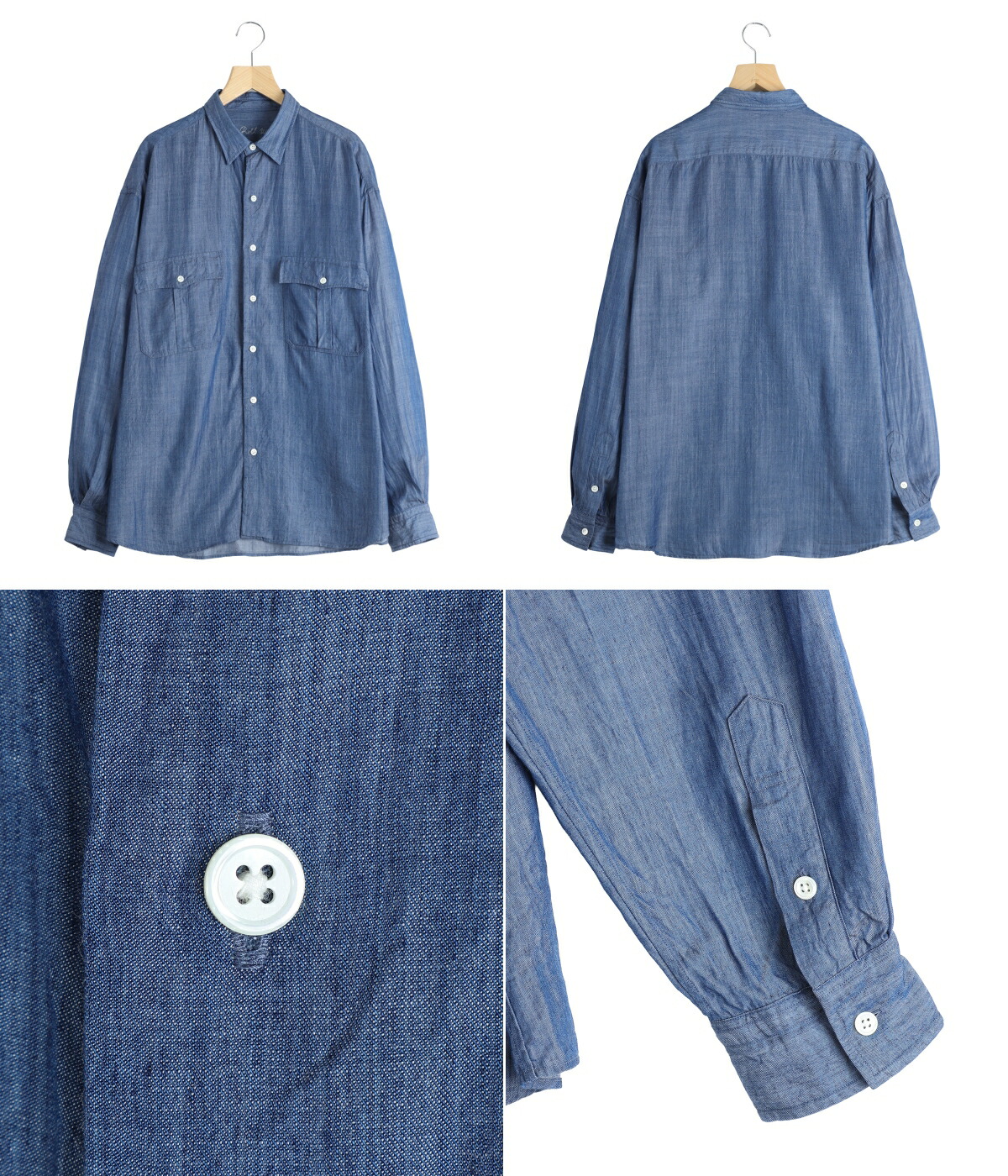 PORTER CLASSIC（ポータークラシック） ： ROLL UP BOTANICAL SHIRT 