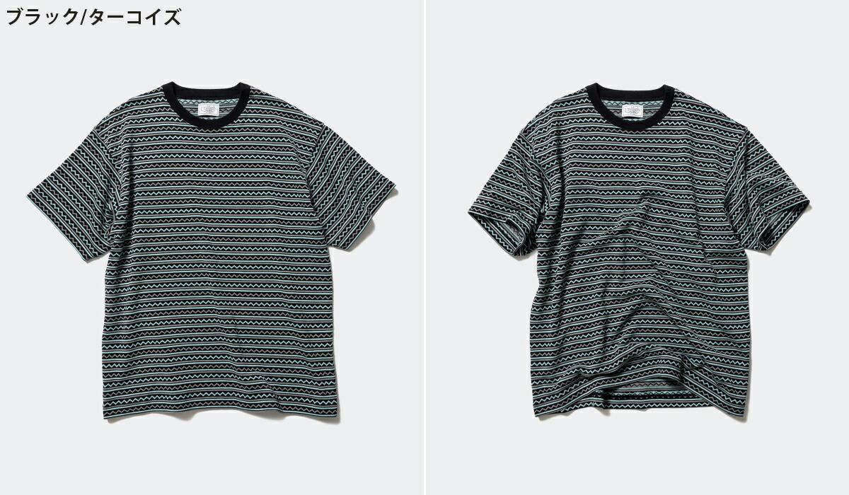 Unlikely（アンライクリー） ： Unlikely Jacquard Knit Tee / 全2色