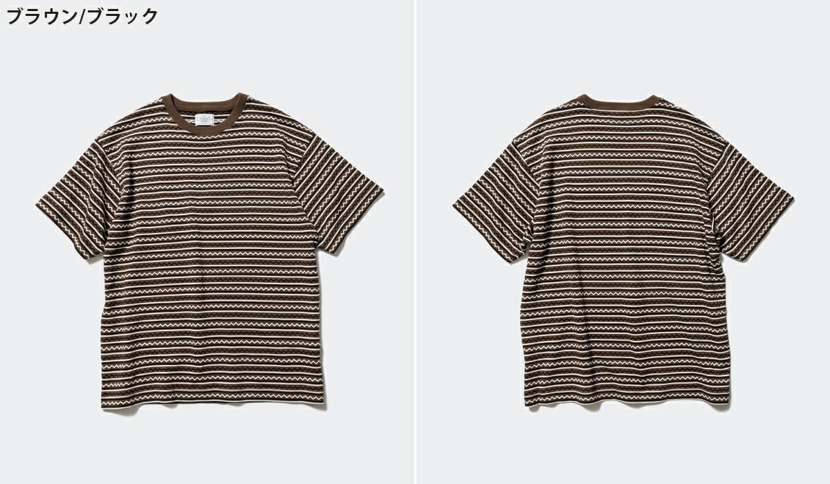 Unlikely（アンライクリー） ： Unlikely Jacquard Knit Tee / 全2色