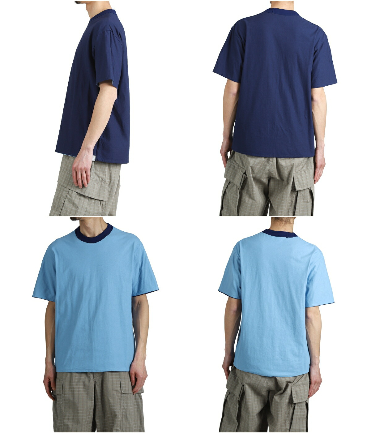 Unlikely（アンライクリー） ： Unlikely Reversible Tee ： U26S-04