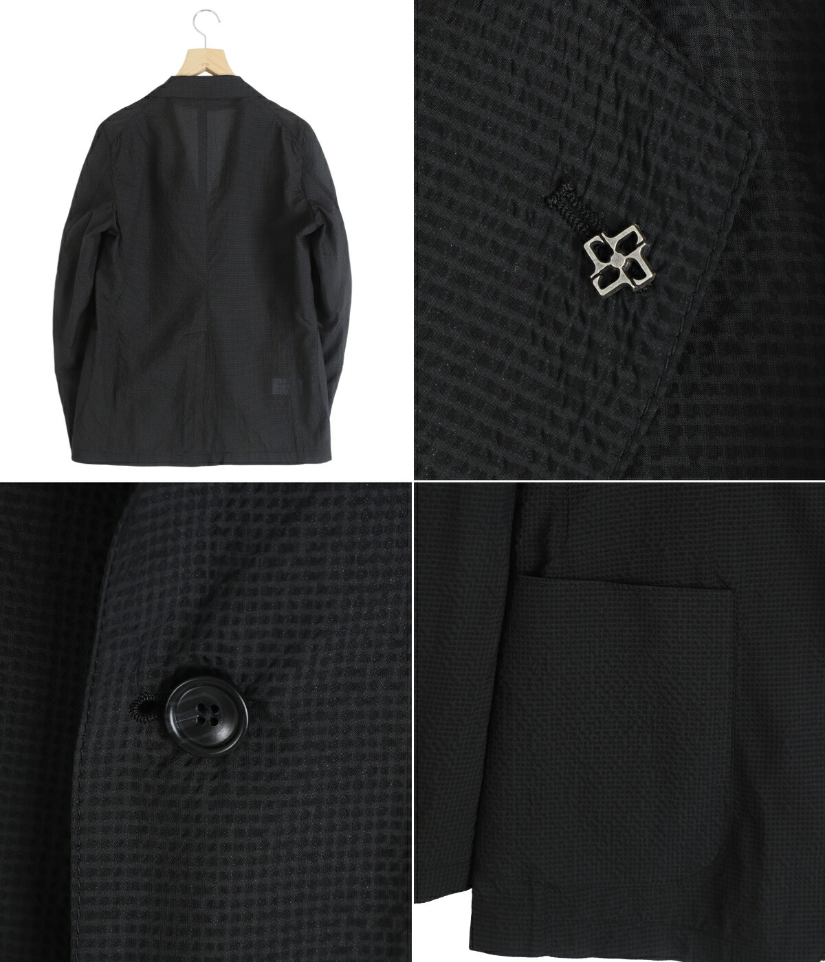 TAGLIATORE（タリアトーレ） ： SINGLE 2B JACKET NYPO SEERSUCKER