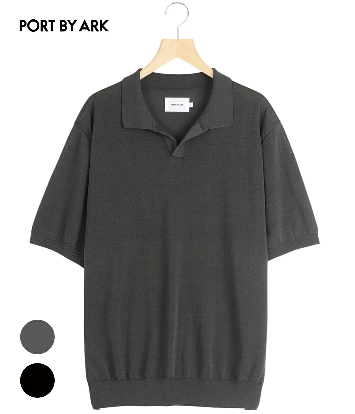 PORT BY ARK PORT BY ARK / ポートバイアーク ： Skipper Knit S/S
