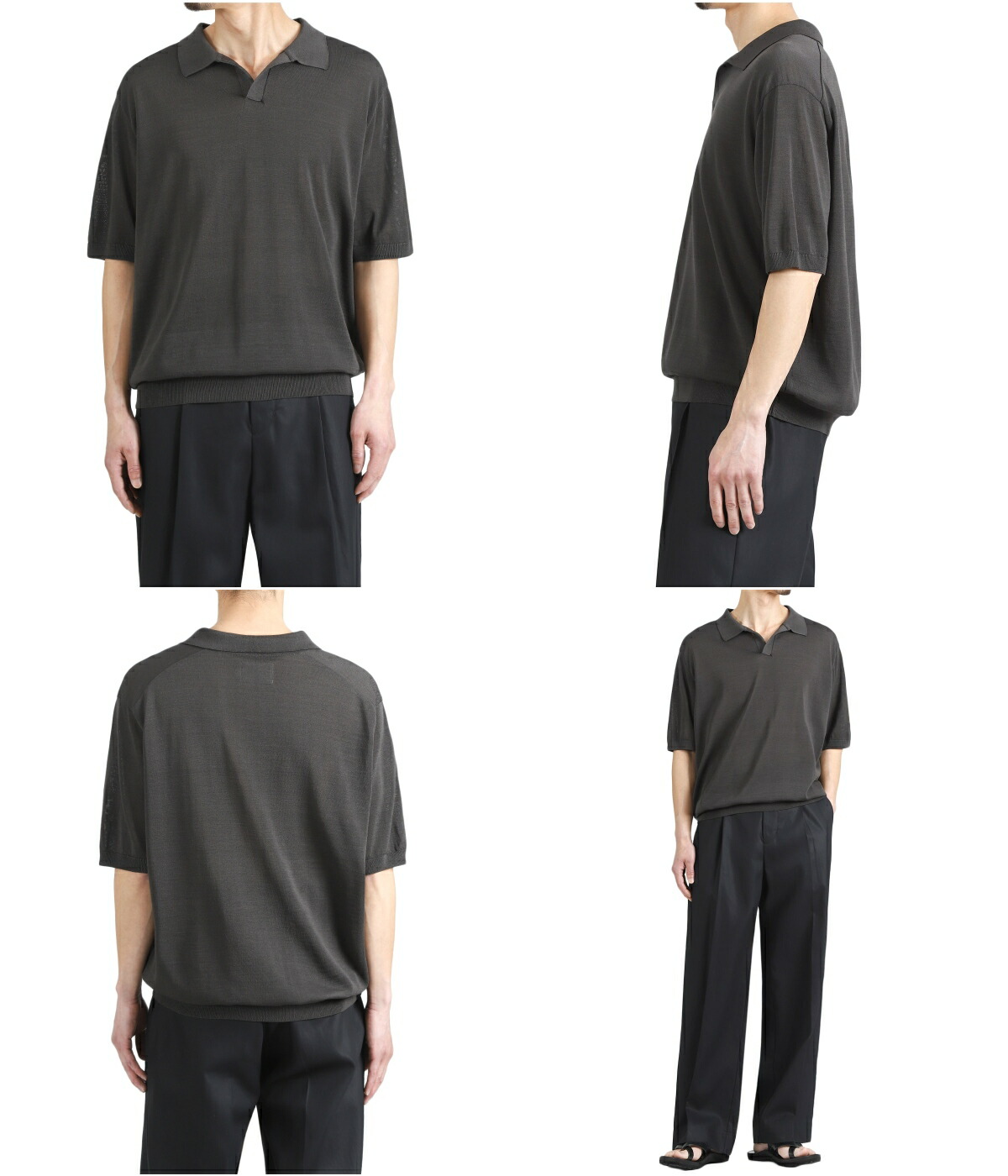 PORT BY ARK PORT BY ARK / ポートバイアーク ： Skipper Knit S/S