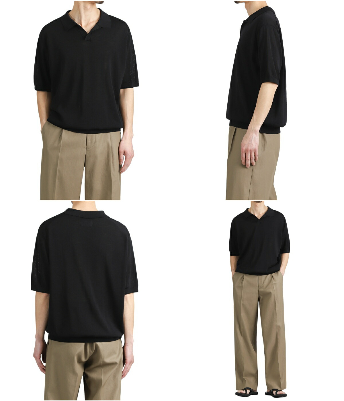PORT BY ARK PORT BY ARK / ポートバイアーク ： Skipper Knit S/S