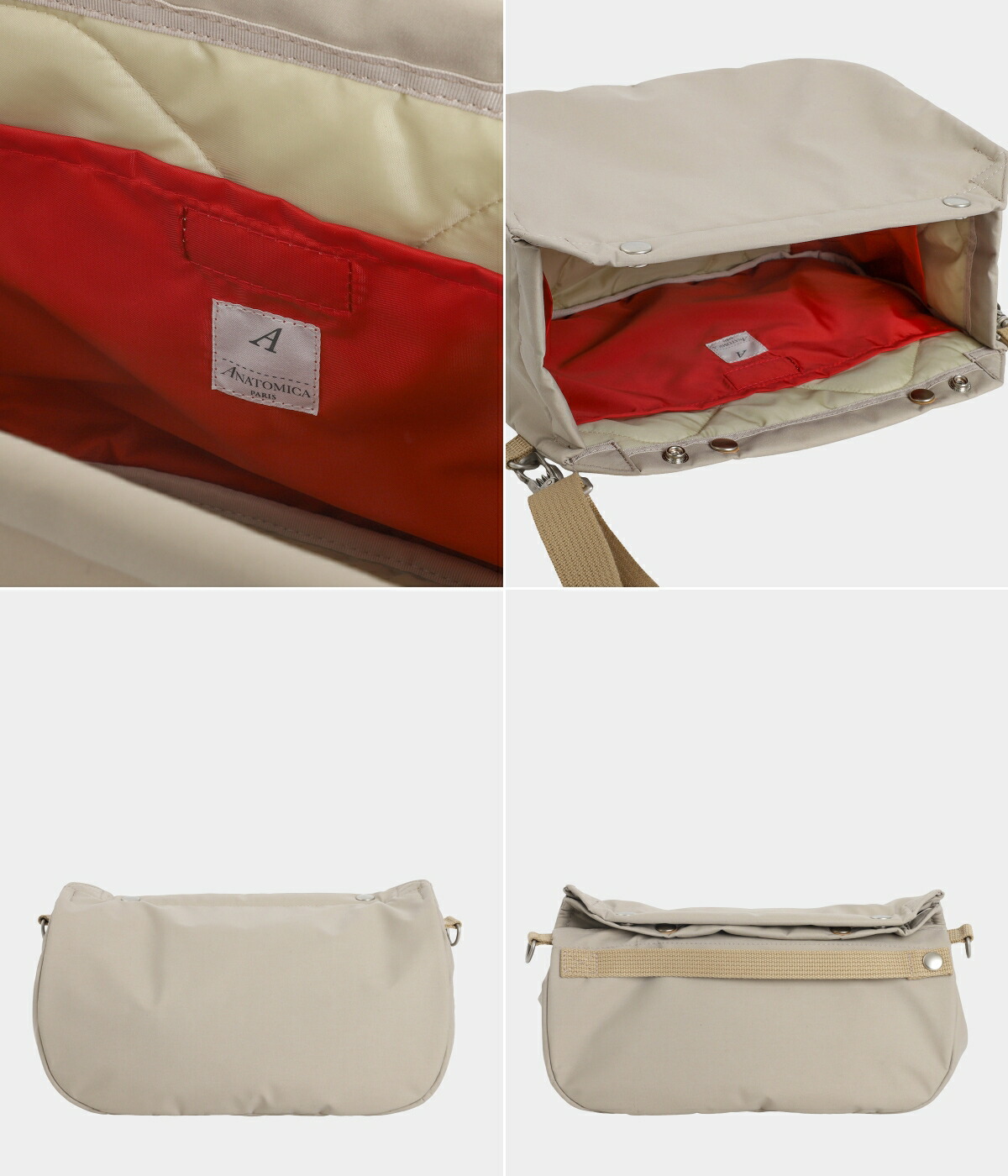 ANATOMICA（アナトミカ） ： SMALL SHOULDER BAG VTG GTX ： 530-592