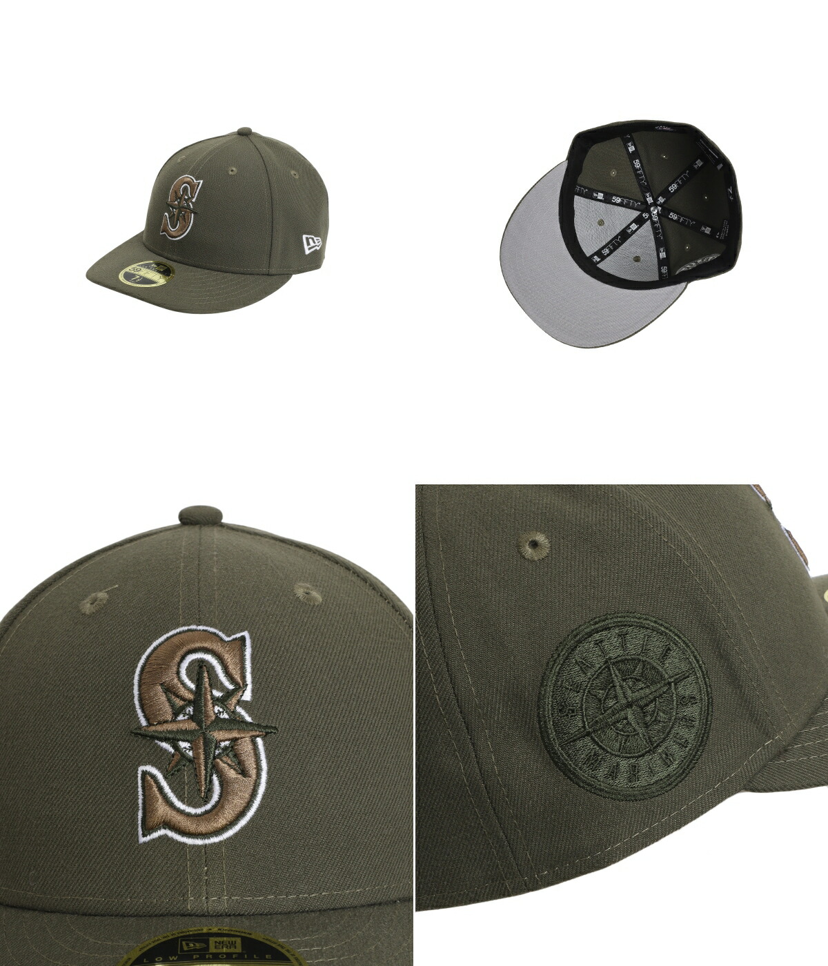 応援グッズ NEW ERA 59FIFTY THE CAP 5950 SEAMAR NEW ERA（ニューエラ） ： LP5950 SEAMAR COLVAR DBRU ： 14744686