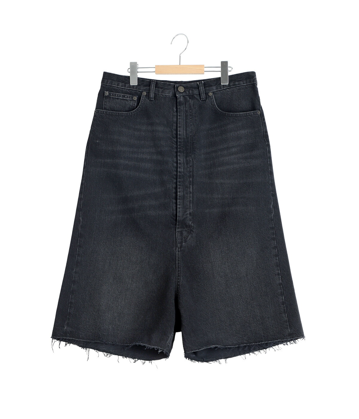 MM6 Maison Margiela 黒 レース付きショートパンツ 38 Maison Margiela（メゾンマルジェラ） Maison Margiela / メゾン
