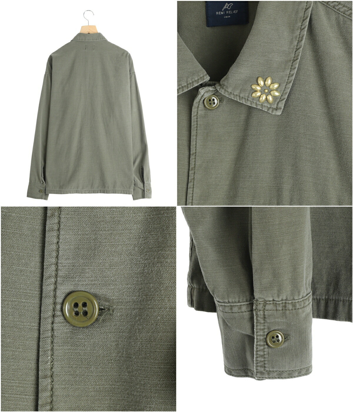 REMI RELIEF NAVY LABEL / レミレリーフ ネイビーレーベル