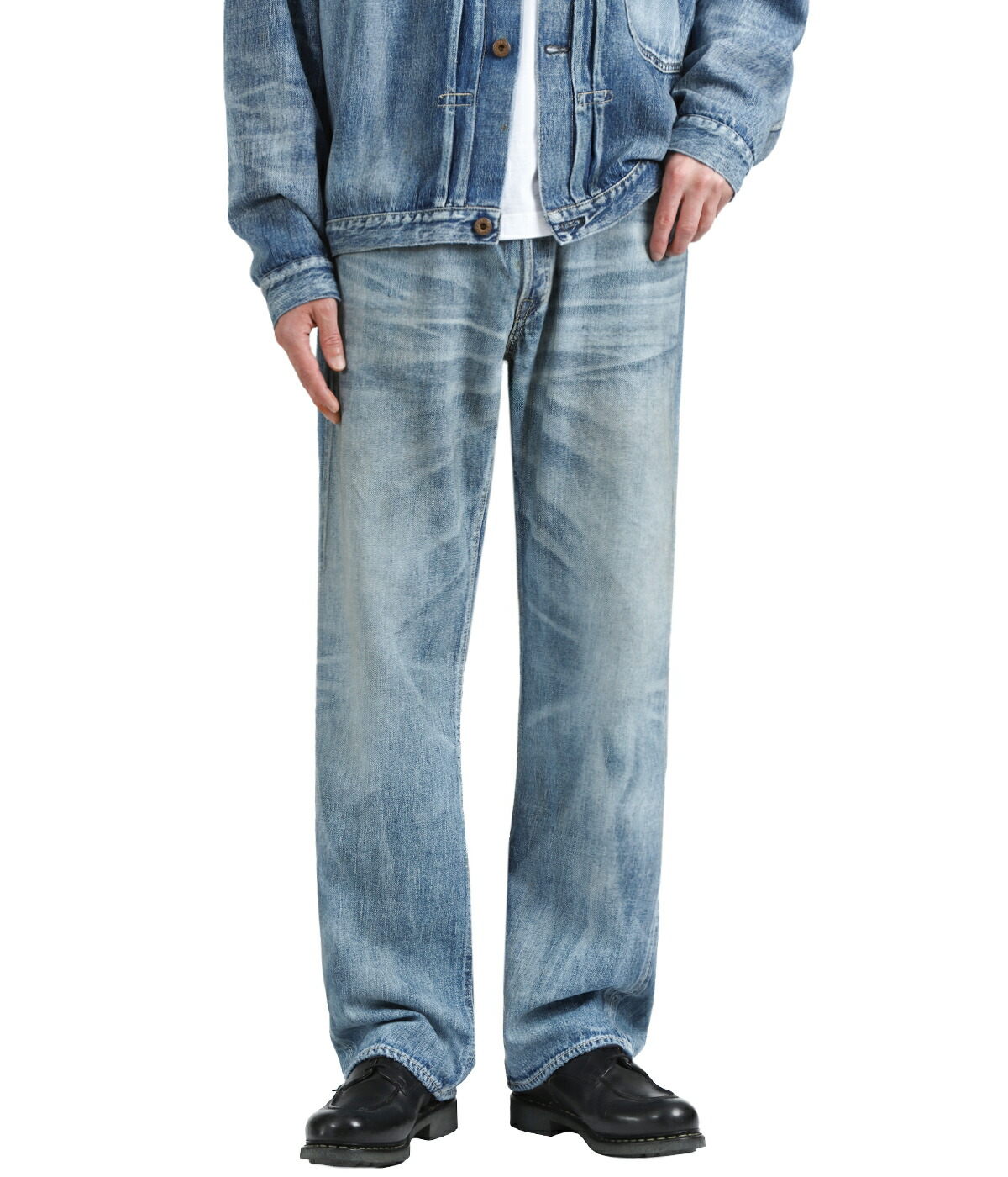 FULLCOUNT（フルカウント） ： WWII Model 11.5oz Denim Pants HW