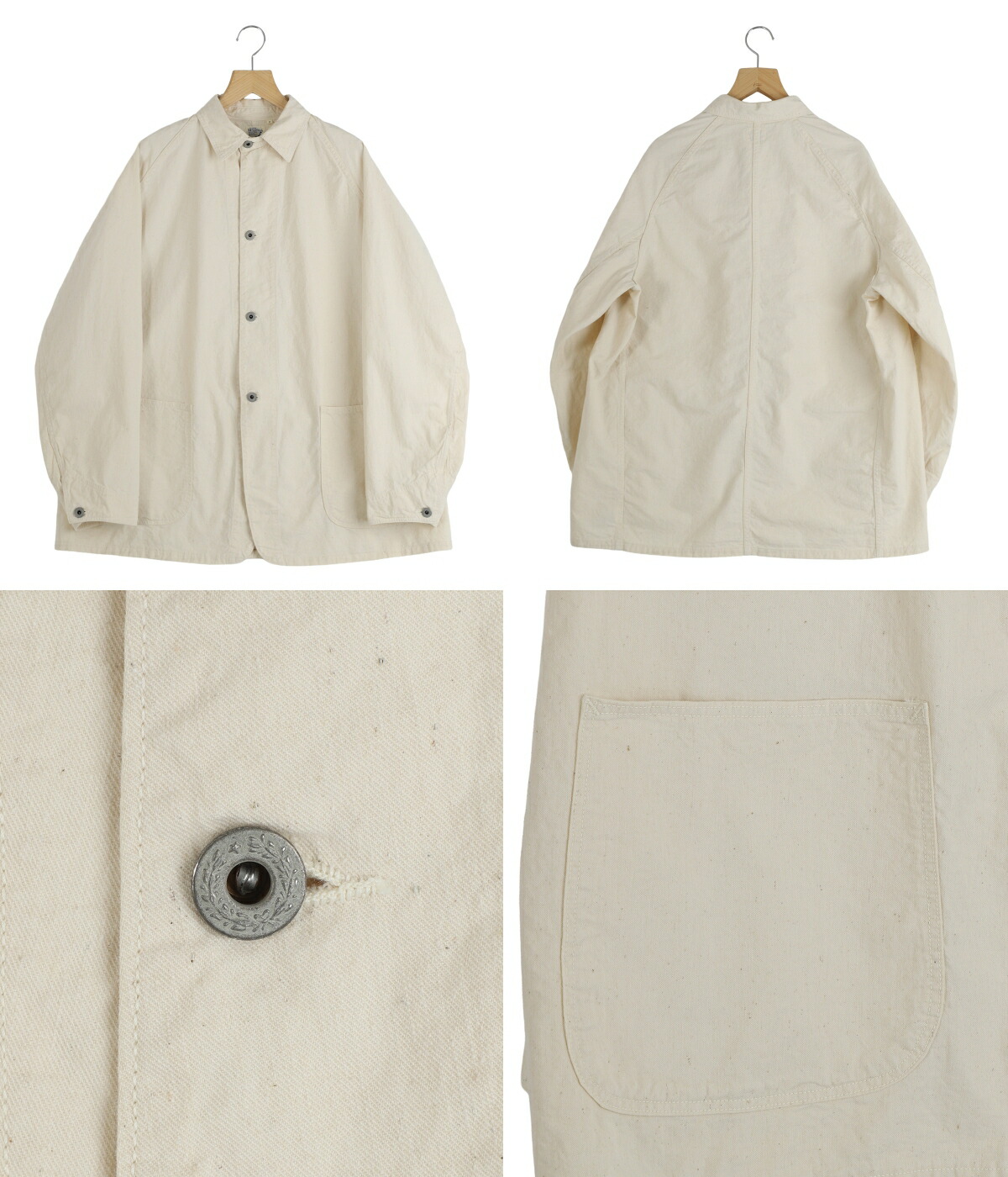 orSlow（オアスロウ） ： WWII 40'S DENIM COVERALL ： 01-6142-66