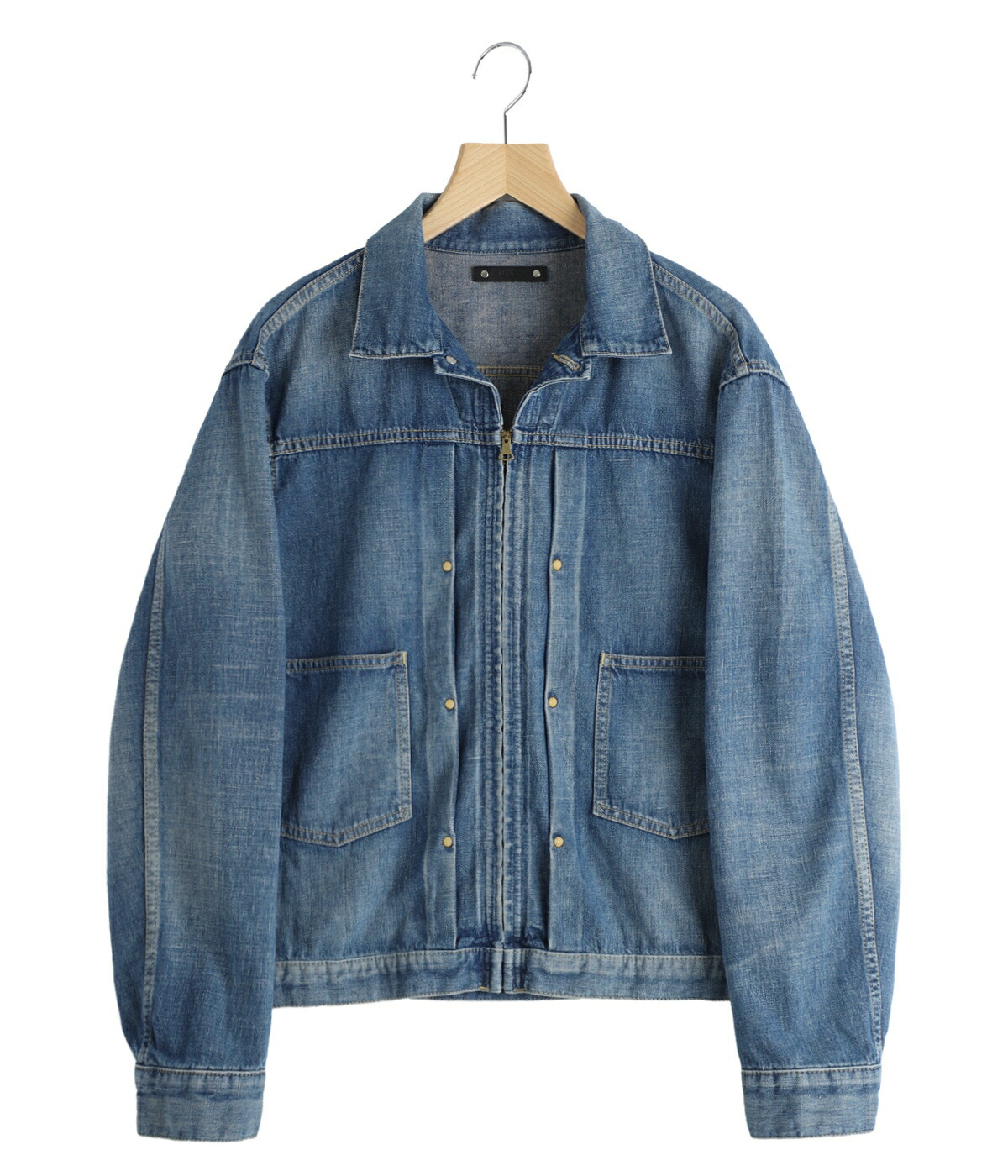 MINE DENIM マインデニム　Gジャン MINEDENIM（マインデニム） ： Grainy Denim Zipup GJKT ： 2604-8002