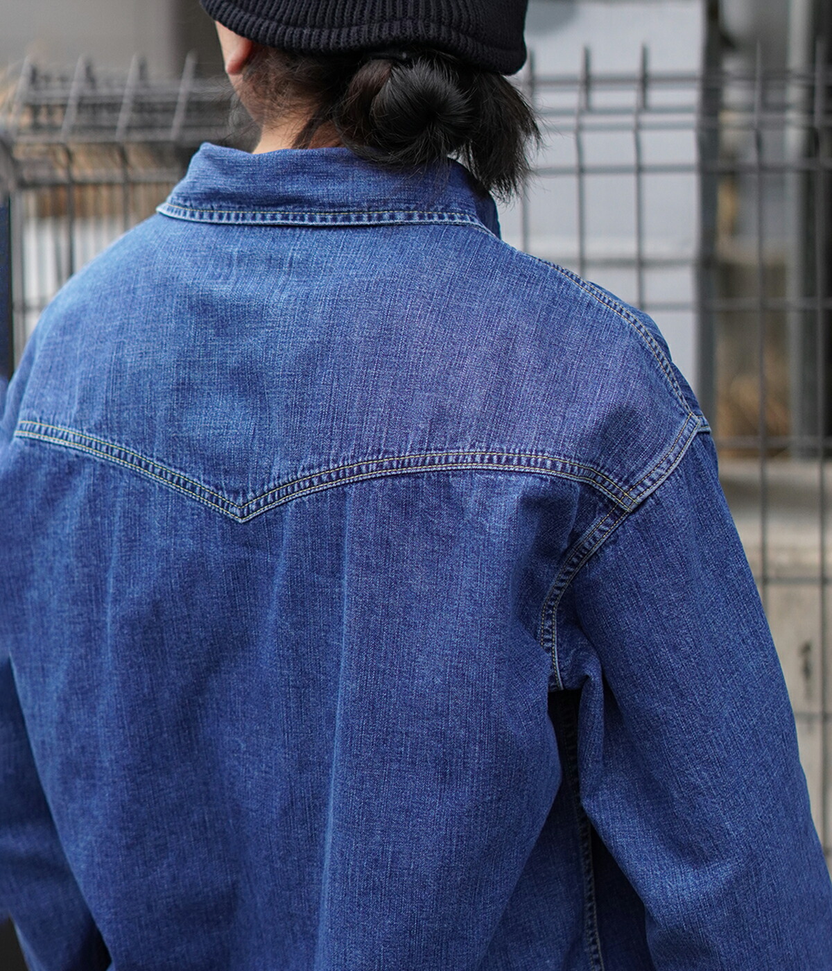 REMI RELIEF NAVY LABEL / レミレリーフ ネイビーレーベル ： デニム