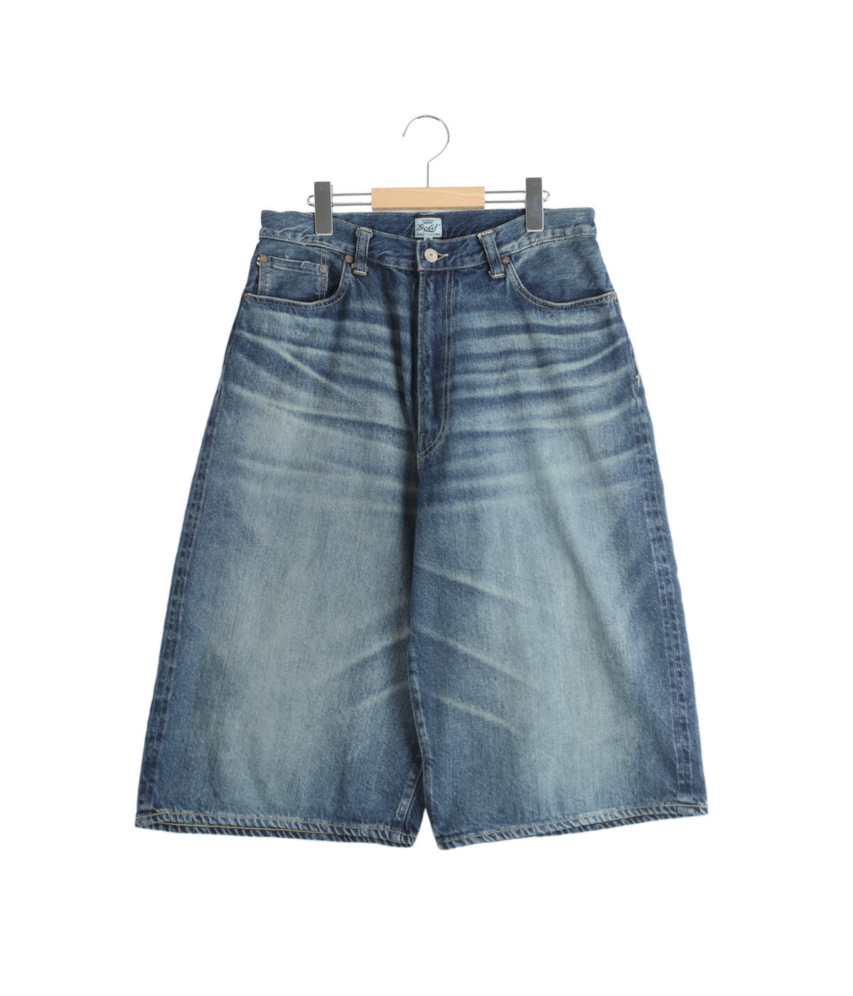 GOLD / ゴールド ： RECYCLED SUVIN COTTON YARN 11.5oz DENIM 5POCKET