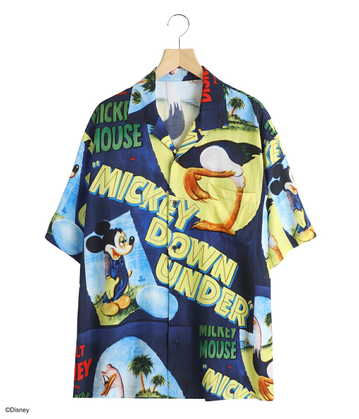 ポータークラシックDISNEYディズニーPCアロハチャイニーズジャケット PORTER CLASSIC（ポータークラシック） ： DISNEY VP / PC ALOHA
