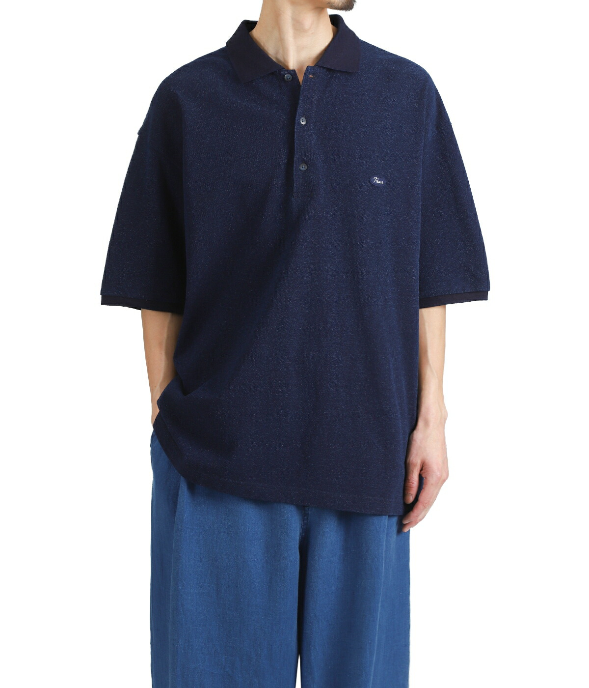 PORTER CLASSIC（ポータークラシック） ： H/W INDIGO POLO SHIRT / 全