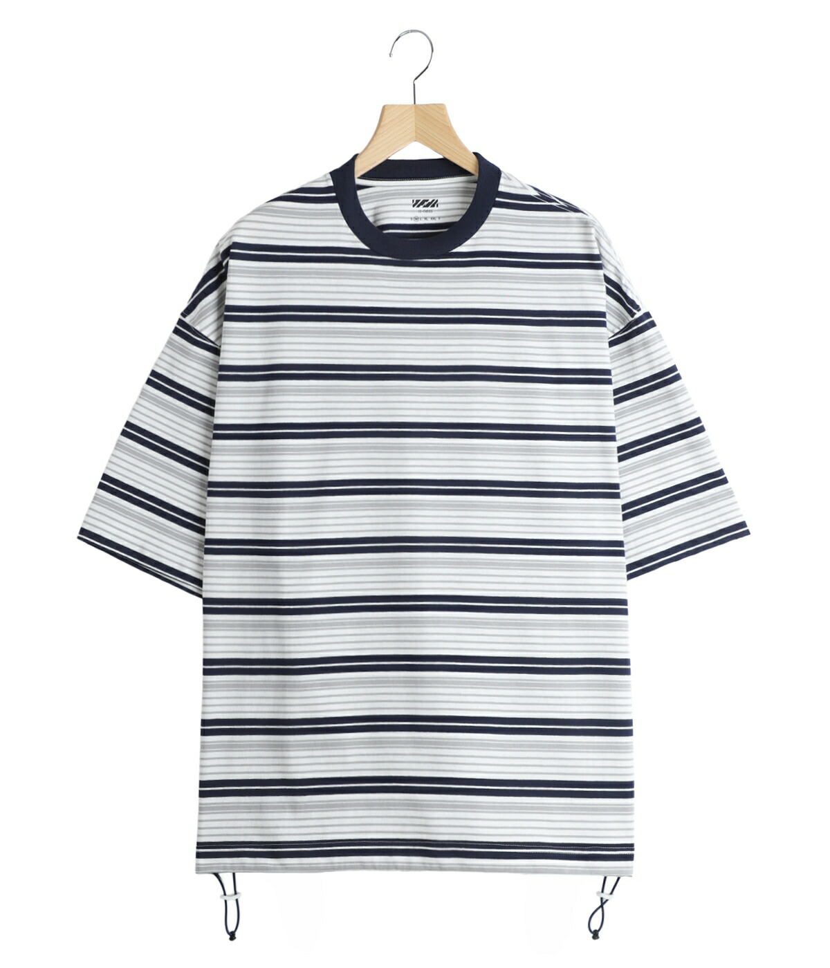 is-ness（イズネス） ： Border Balloon T-Shirt ： 1008SST01-B