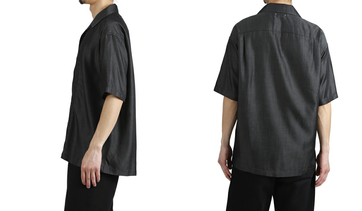 MINEDENIM（マインデニム） ： Cu.Denim Wave embroidery S.S SH