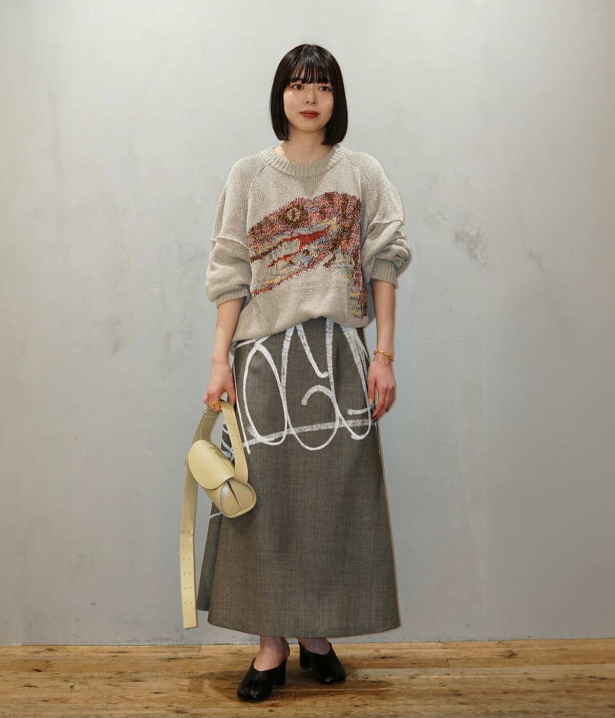 PHOTOCOPIEU（フォトコピュー） ： [レディース]DINO KNIT(CREMENCE