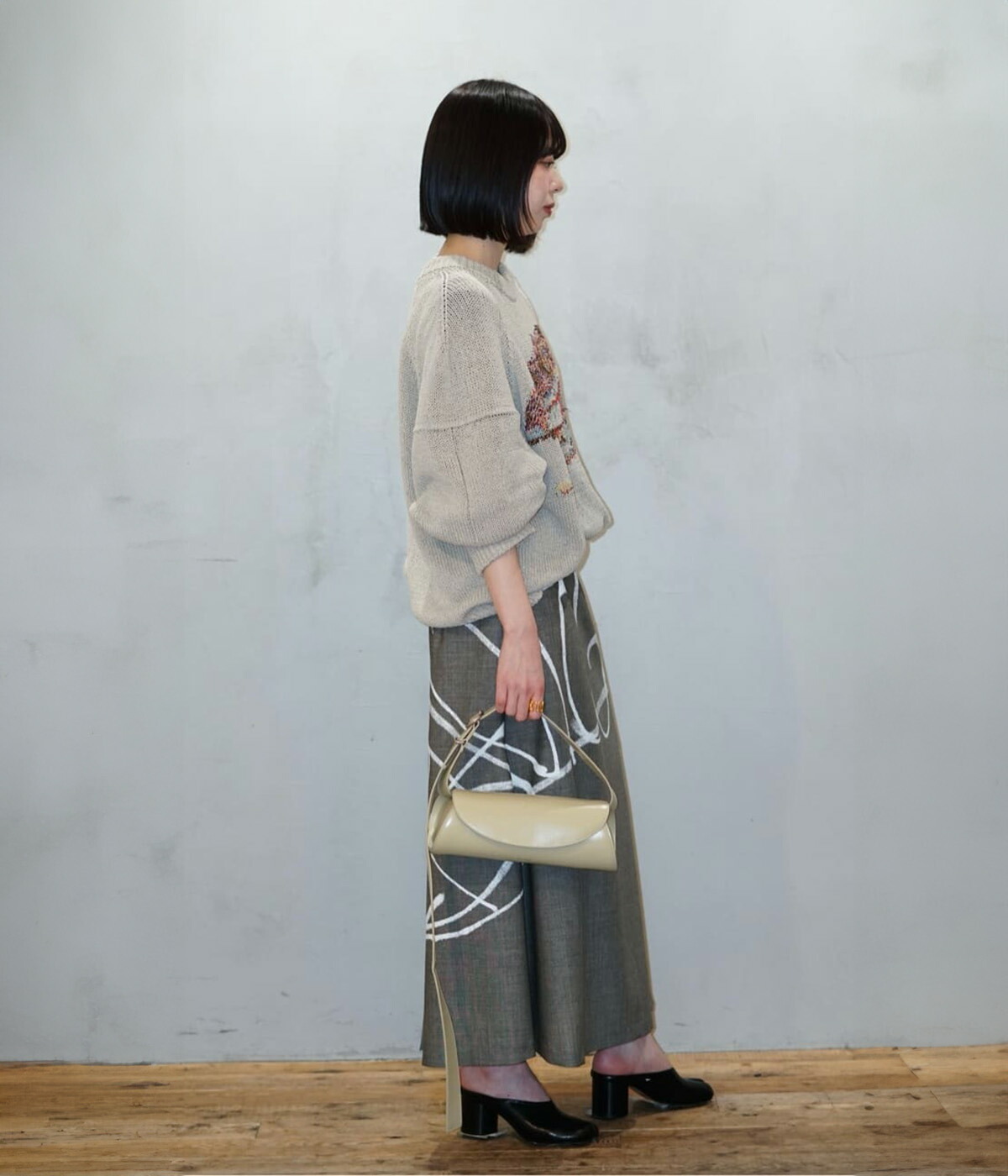 PHOTOCOPIEU（フォトコピュー） ： [レディース]DINO KNIT(CREMENCE