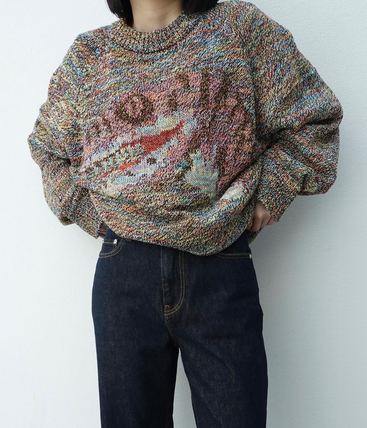 PHOTOCOPIEU（フォトコピュー） ： [レディース]DINO KNIT(CREMENCE