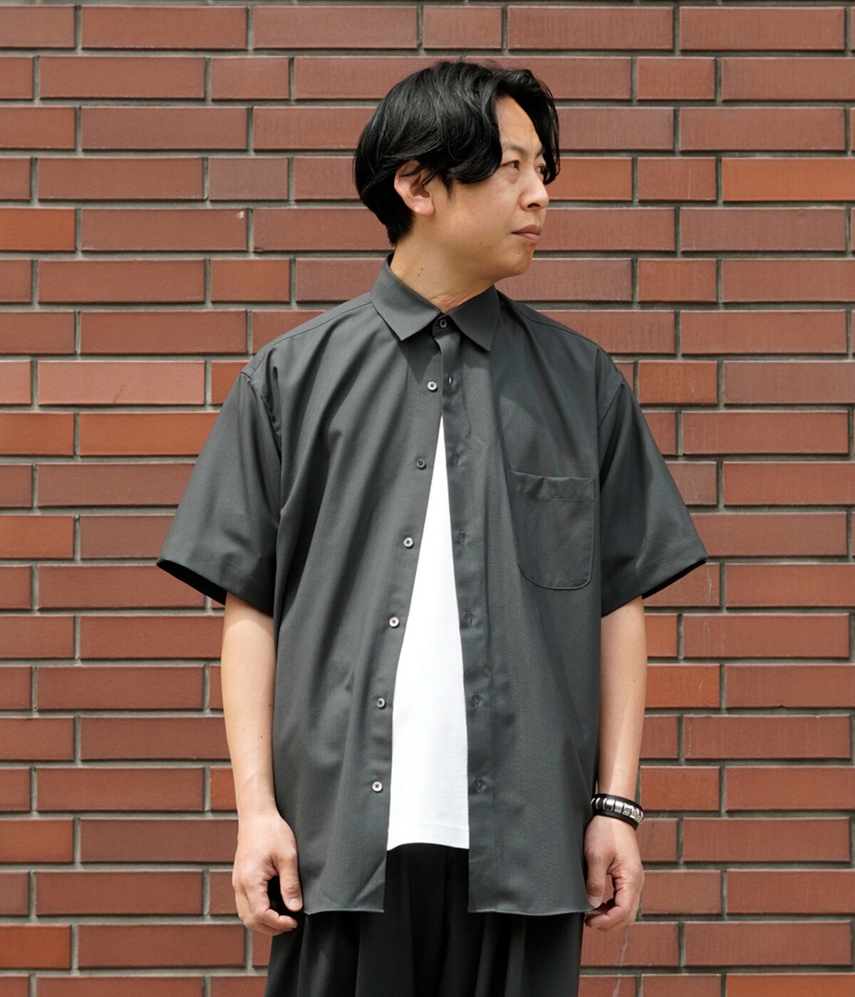 markaware（マーカウェア） ： COMFORT FIT S/S SHIRT ORGANIC WOOL 2