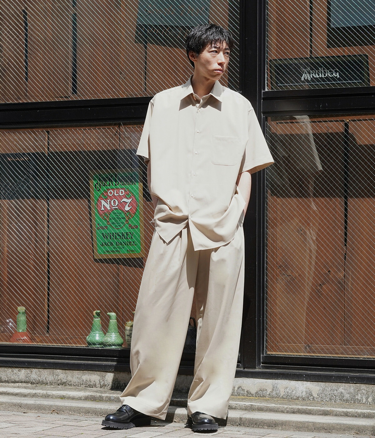markaware（マーカウェア） ： COMFORT FIT S/S SHIRT ORGANIC WOOL 2