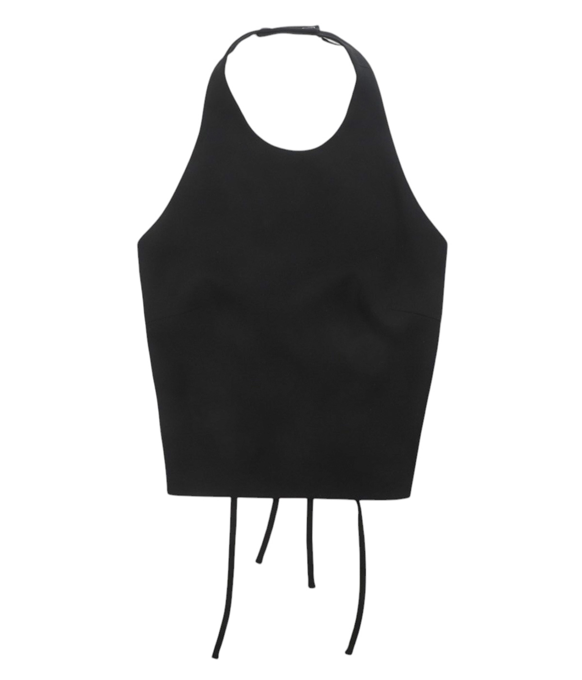 CLANE（クラネ） ： [レディース]BACK RIBBON HALTER BUSTIER ： 10122