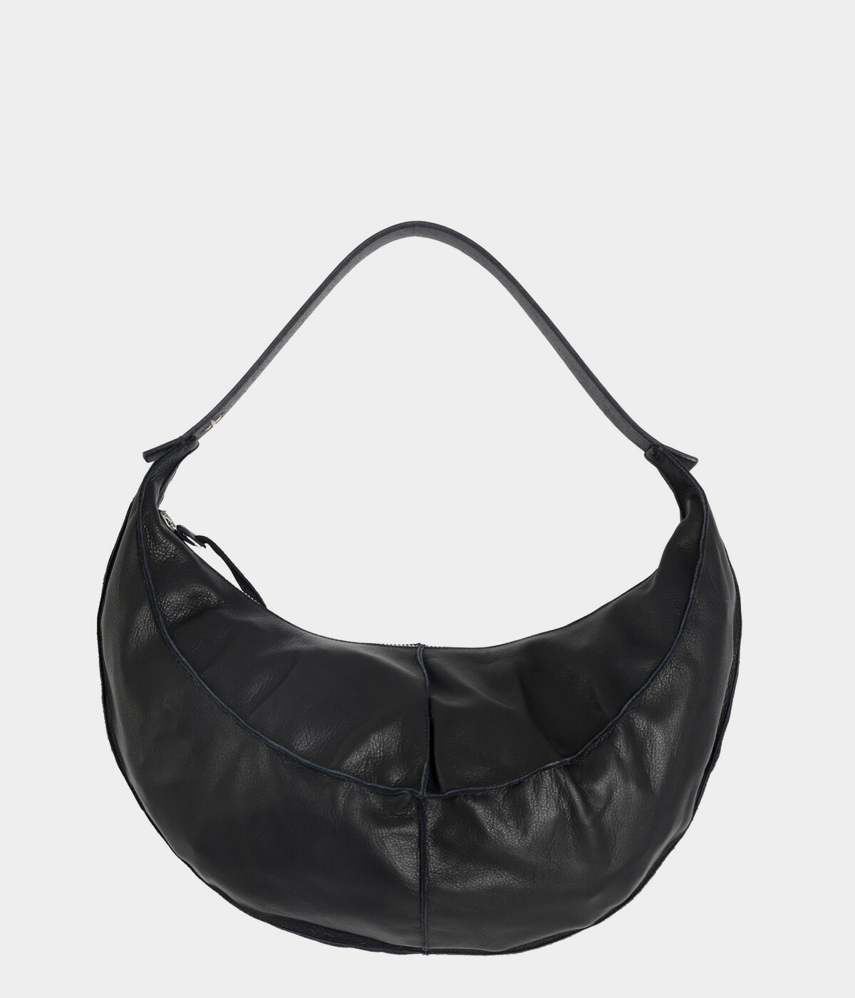 m.a+（エムエークロス） ： medium banana bag w/silver cross handle