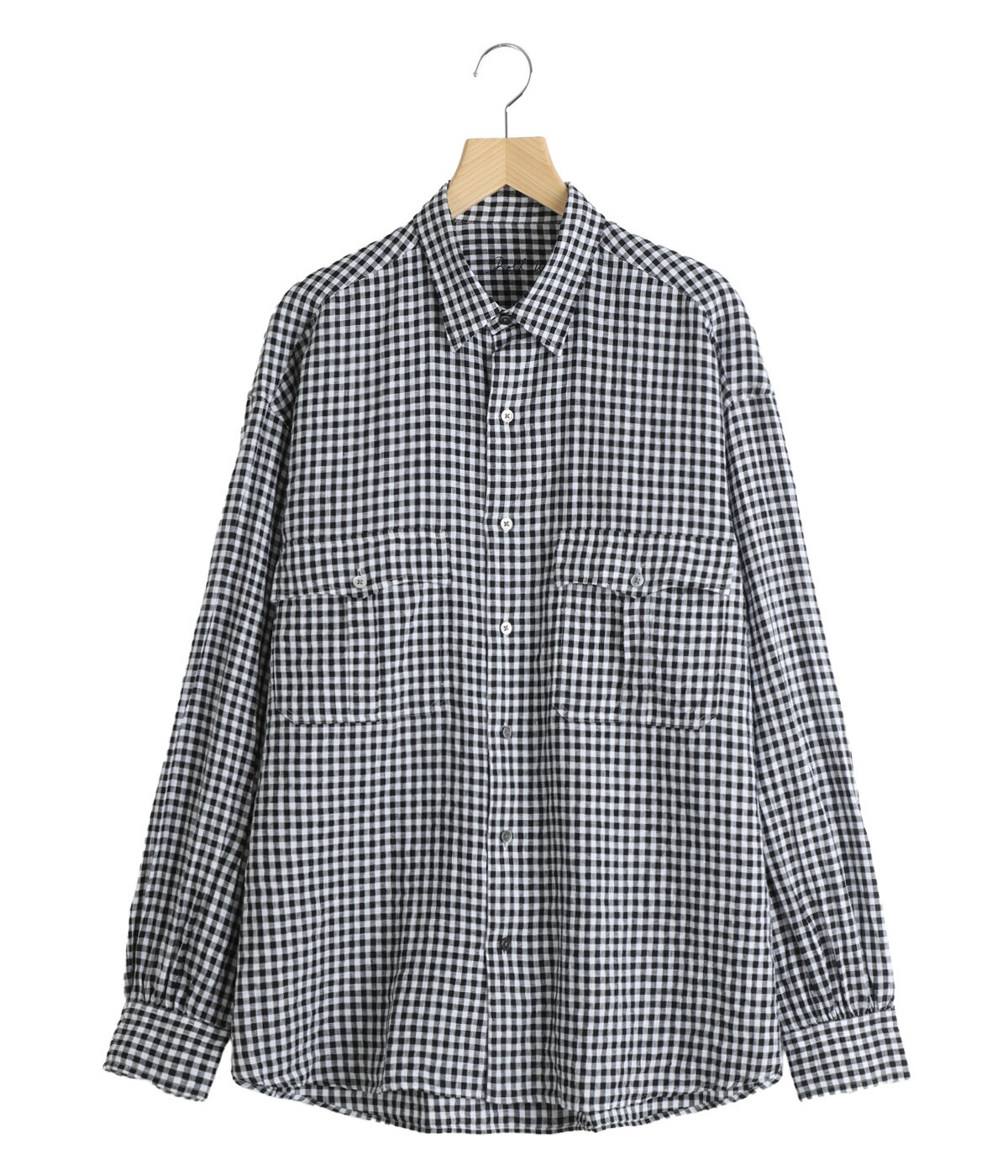 PORTER CLASSIC（ポータークラシック） ： ROLL UP LINEN GINGHAM