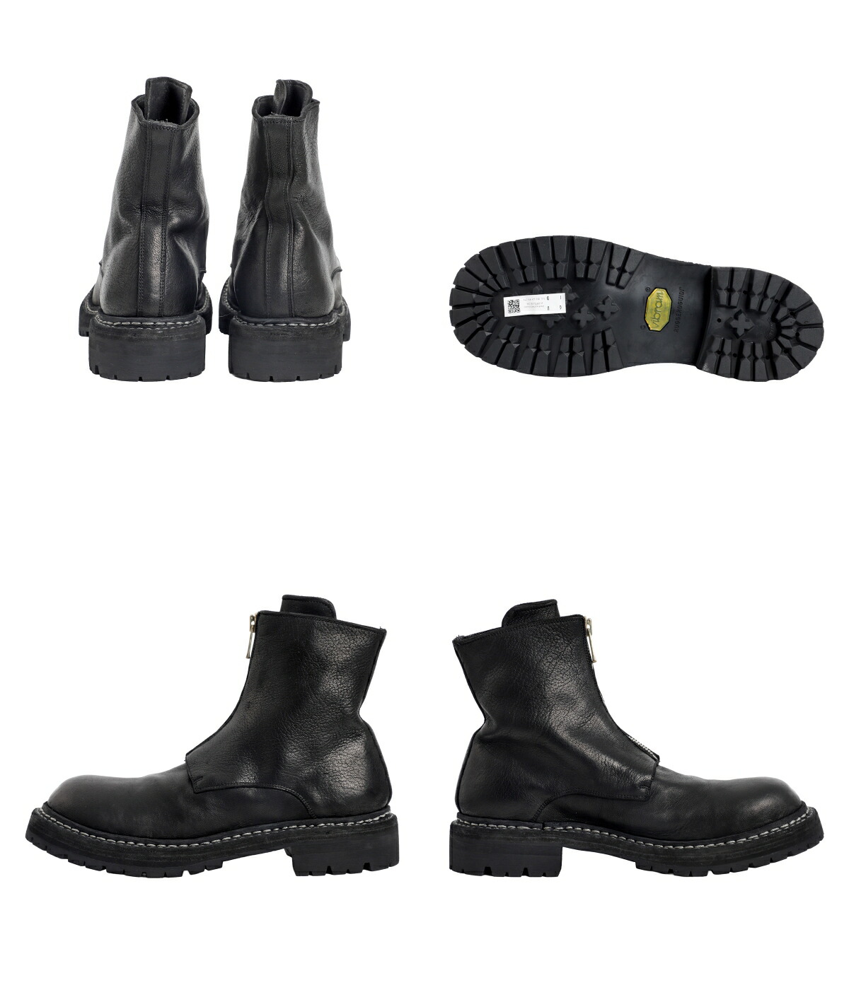 GUIDI（グイディ） ： ZIPPED BIG DADDY BOOTS ： GR05FRV-GOAT