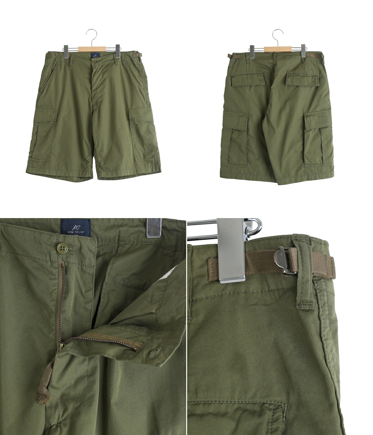 REMI RELIEF NAVY LABEL / レミレリーフ ネイビーレーベル ： カーゴ