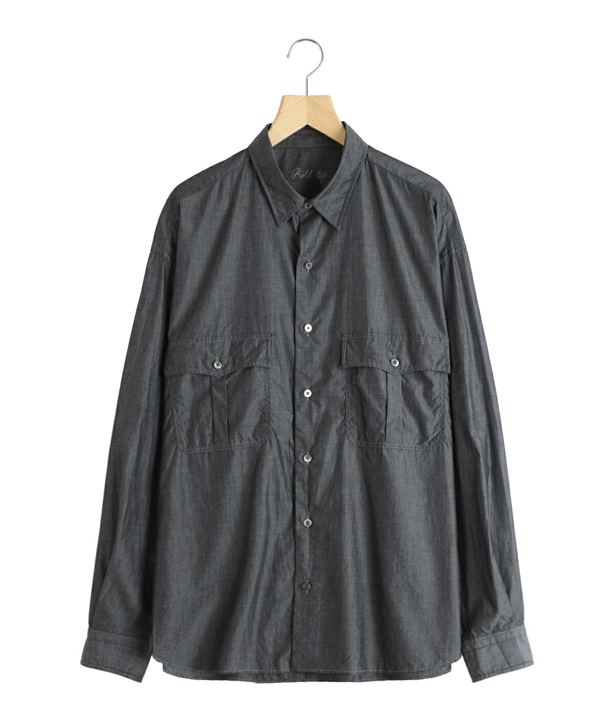 PORTER CLASSIC（ポータークラシック） ： ROLL UP SHIRT (SUVIN GOLD