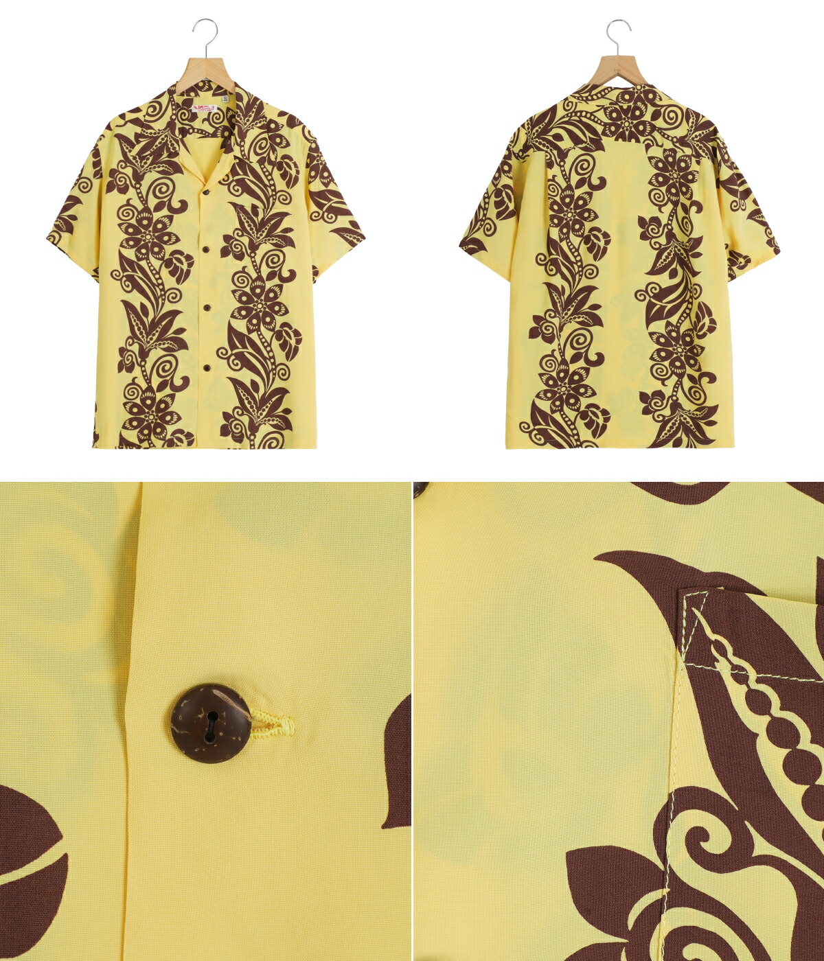 SUN SURF / サンサーフ ： “PICTOGRAPH FLOWER“ S/S RAYON HAWAIIAN
