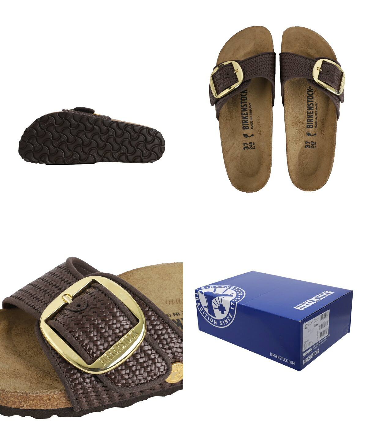 新品BIRKENSTOCKビルケンシュトックMADRIDBIGBUCKLEEVA BIRKENSTOCK（ビルケンシュトック） ： [レディース]MADRID BIG BUCKLE