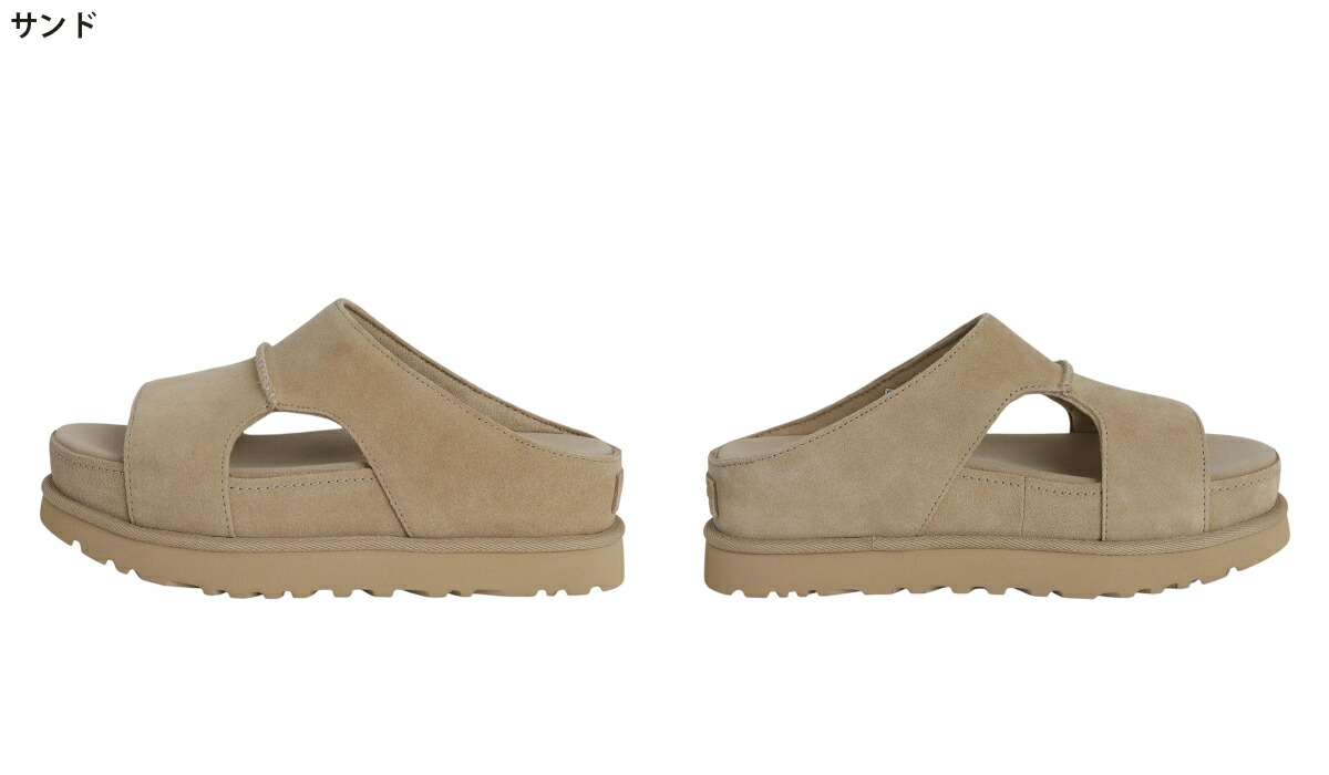 UGG（アグ） ： [レディース]W GOLDENSTAR HI CUTOUT SLIDE / 全3色