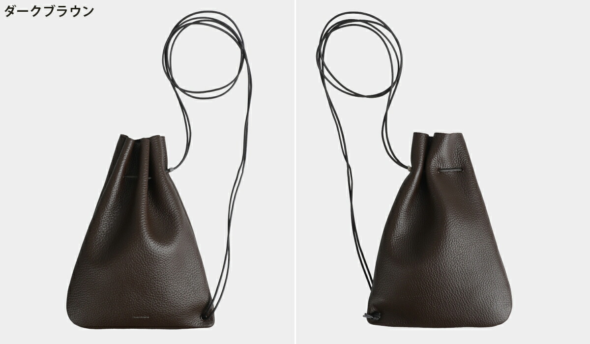Hender Scheme Zacc エンダースキーマ 巾着　ブラック Hender Scheme（エンダースキーマ） ： zacc / 全2色 ： ol-rb-zac