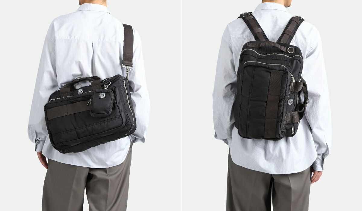 PORTER CLASSIC（ポータークラシック） ： SUPER NYLON 3 WAY
