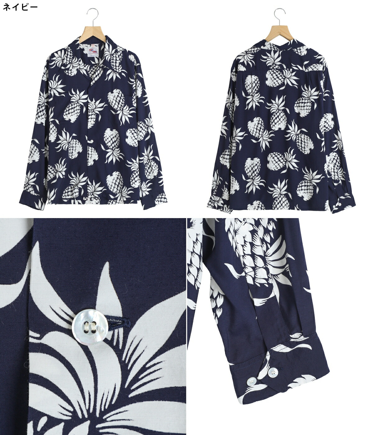 DUKE KAHANAMOKU DUKE KAHANAMOKU / デューク カハナモク ： L/S RAYON