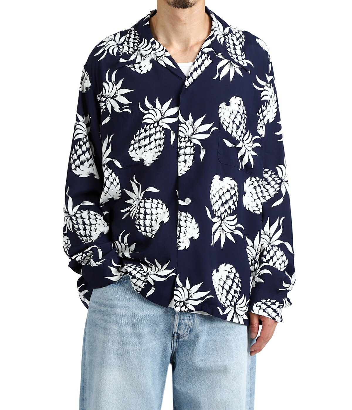 DUKE KAHANAMOKU DUKE KAHANAMOKU / デューク カハナモク ： L/S RAYON