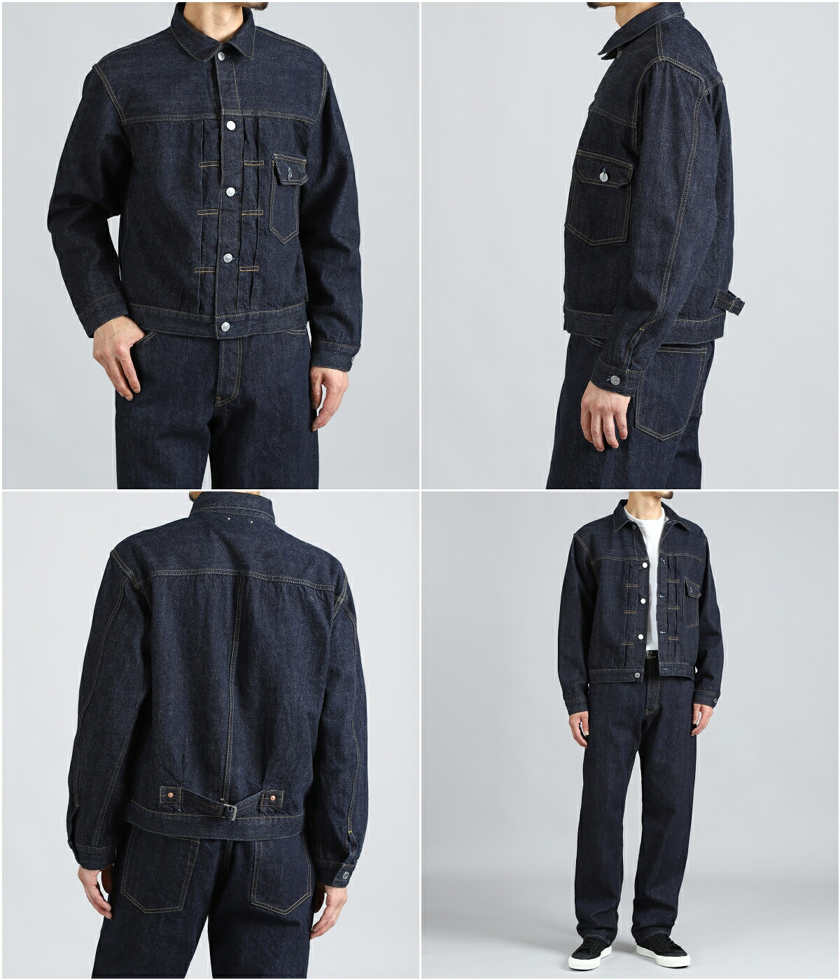 MINEDENIM（マインデニム） ： R.Denim Classic TJ TYPE-1 ： MD811RW