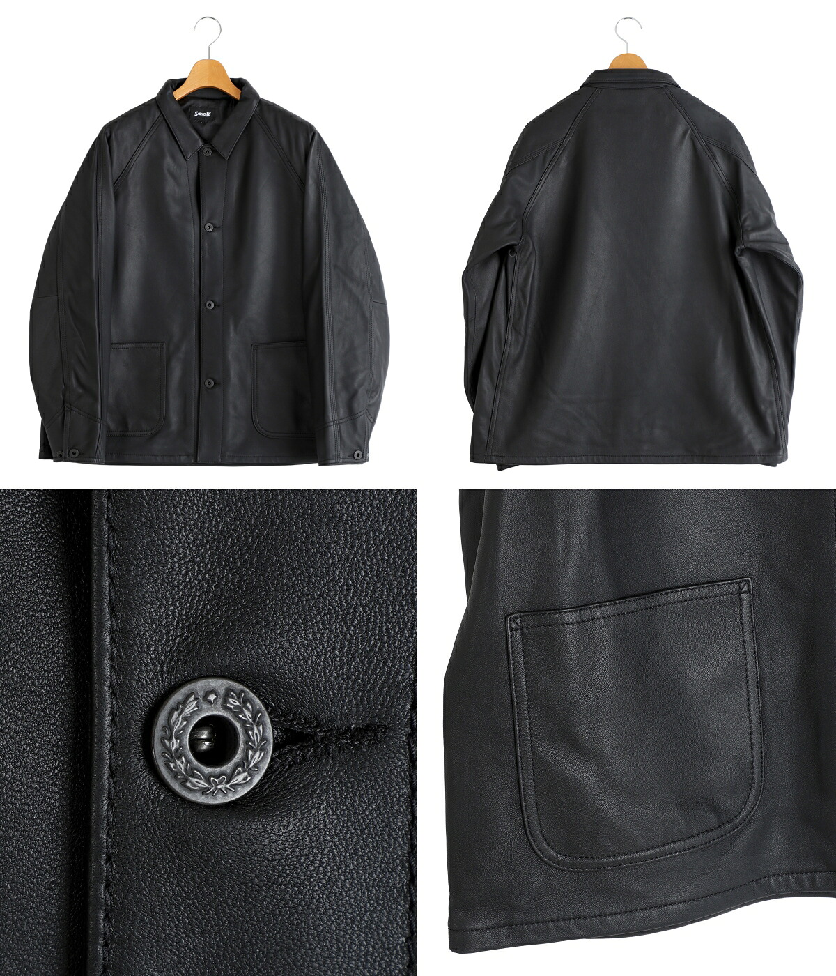 Schott N.Y.C（ショット） Schott / ショット ： LAMB LEATHER