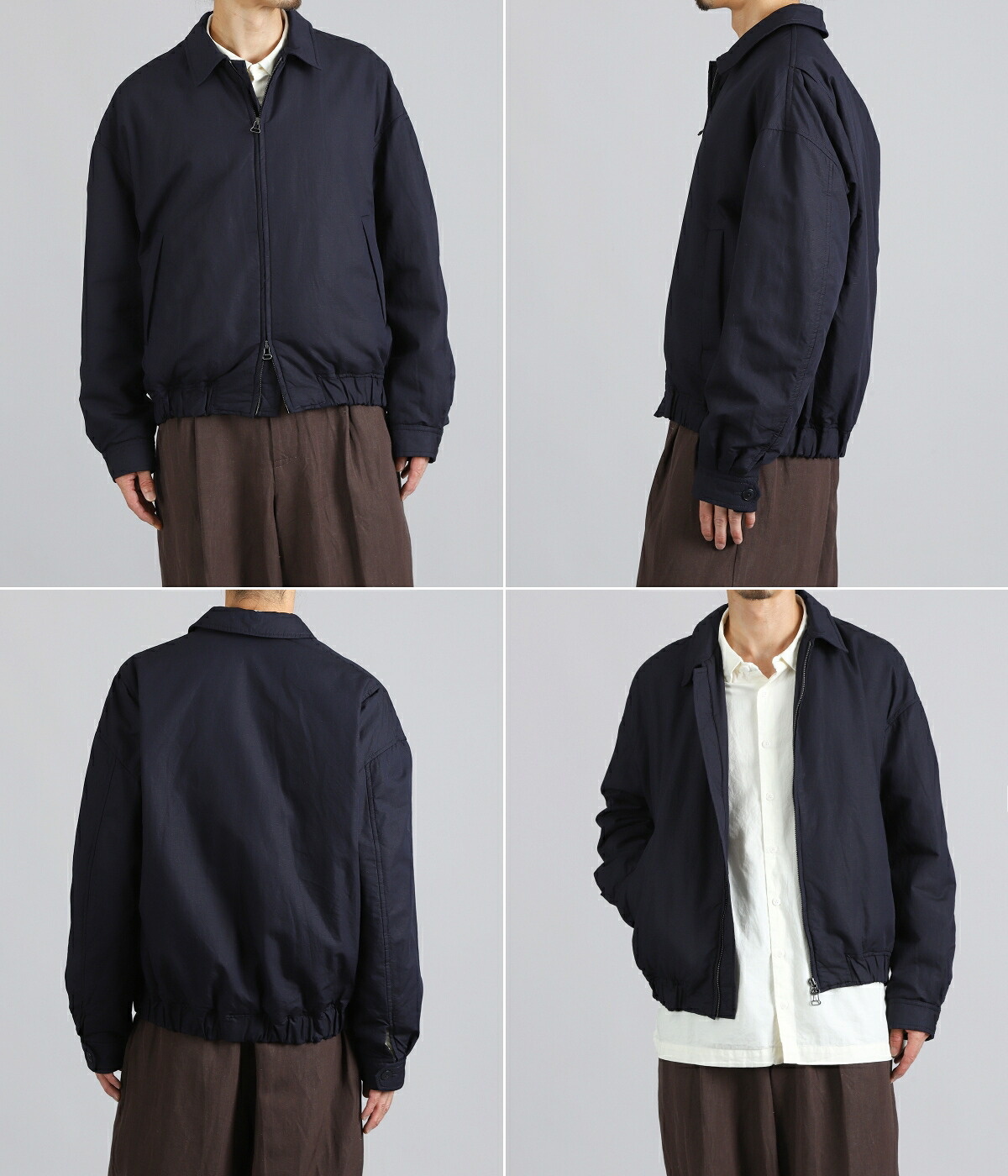 CASEYCASEYケイシーケイシーコットンリネンジャケット　タグ付 CASEY CASEY CASEY CASEY / ケイシー ケイシー ： MEAUX BLOUSON