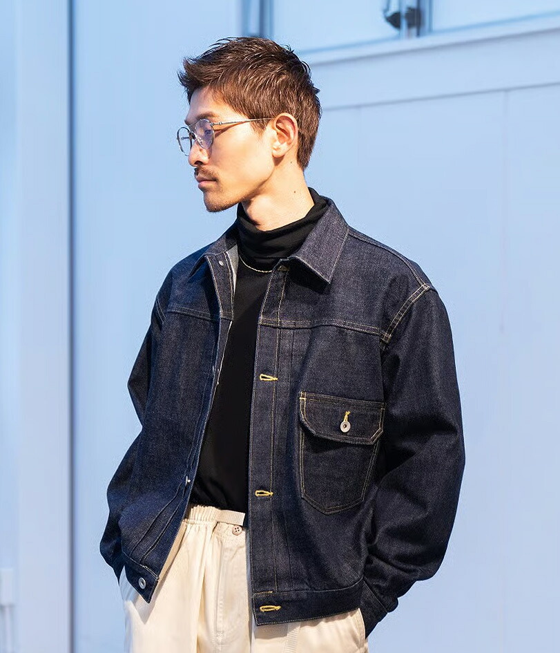 marka（マーカ） ： TYPE-1 DENIM JACKET -ORGANIC COTTON 13.5oz