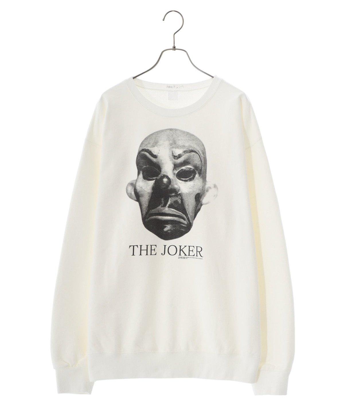 JACKSON MATISSE / ジャクソンマティス ： The Joker Bank Robber Mask Sweat / 全2色 ： JM24SS005｜arknets｜03